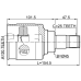 inner cv joint right 30x45x25