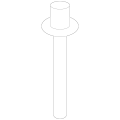 Genuine BMW Blind Rivet 51718219511