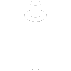 Genuine BMW Blind Rivet 51718219511