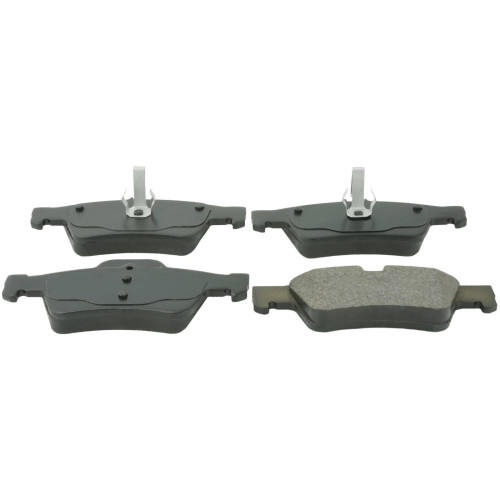 pad kit, disc brake, rear (with anti squeal shim, with brackets)