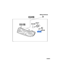 Toyota Marker Lamp Bulb 99132-12050