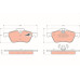 Brake Pad Set/Disc Frt Cooper