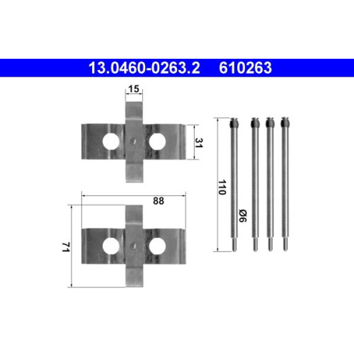 Attachment Pad-Rear