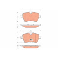 Pad Sub Set,Rr Calip