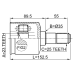 inner cv joint 23x35x25