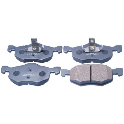 pad kit, disc brake, front (with anti-rattle spring)