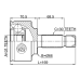 outer cv joint 31x66x30
