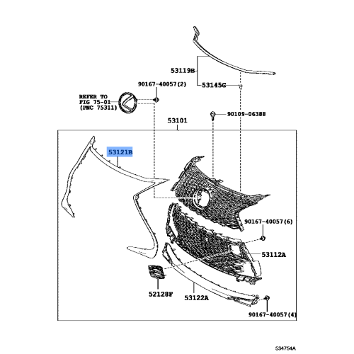 Garnish(L),Front Doo