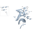 MERCEDES-BENZ 1678850500 Cover, Bumper Area