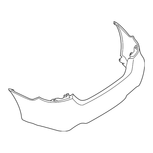 Bumper Set-Rear Sedan