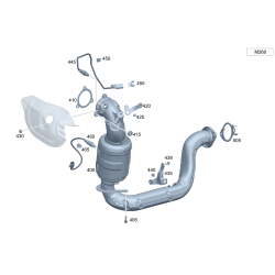 MERCEDES-BENZ 0009906803 Turbocharger Mounting Bolt