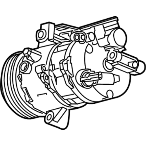 GENERAL MOTORS 85639499 Air Conditioning Compressor Kit