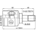 inner cv joint right 28x40x22