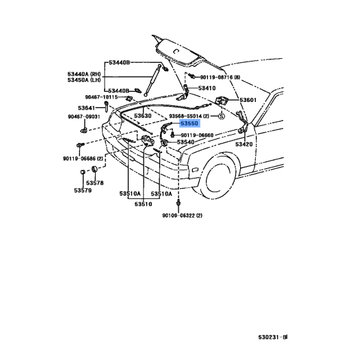 Hook Assy Hood