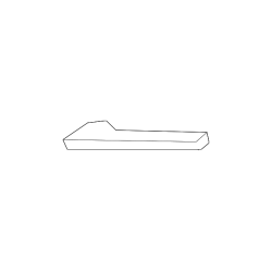 BMW 51117255362 Bumper Cover Side Bracket