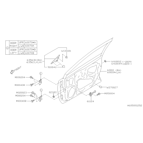 Hinge(L),Door-Upper