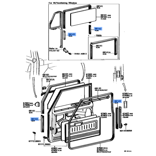Run Channel(L) Glass