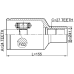 inner cv joint left 24x41.3x27