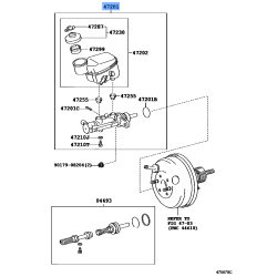 Brake Master Cyl, Yaris 2010-2017