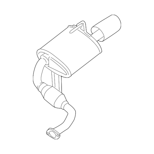 Muffler Assy - Exhau