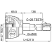outer cv joint 27x60x26