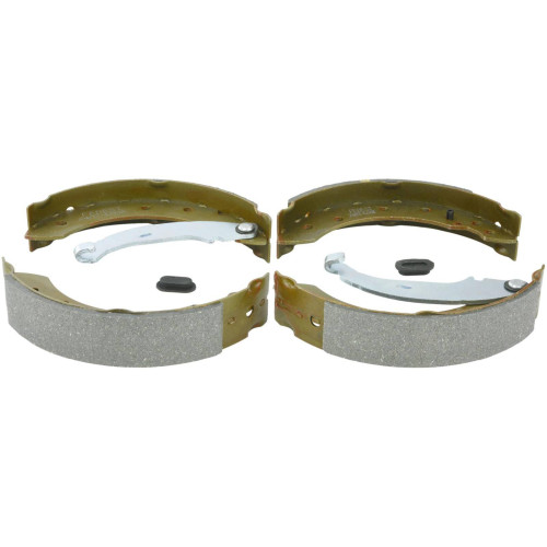 shoe kit, rear brake - kit (with parking brake lever, with covers)