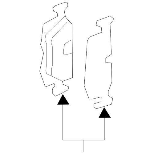 Brake Pad  E70 E71 E72