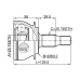 outer cv joint 25x60.2x25