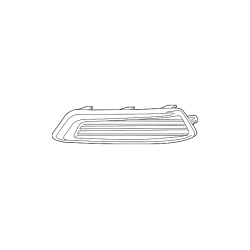 General Motors Front Driver Side Lower Grille 23455347 OEM
