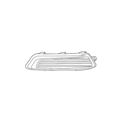 General Motors Front Driver Side Lower Grille 23455347 OEM