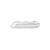 General Motors Front Driver Side Lower Grille 23455347 OEM