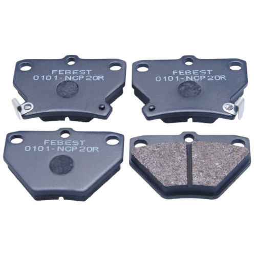 pad kit, disc brake, rear