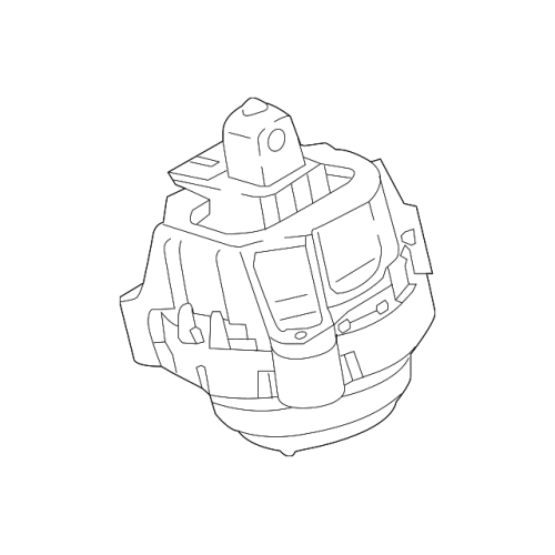 Engine Motor Mount & Trans Mount - BMW G01 22116877659 (Left Side)