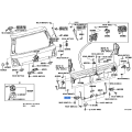 Toyota Genuine Land Cruiser 200 Lexus LX570 Tailgate Hinge LH 66120-60021 OEM