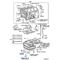 Toyota OEM Oil Pan Drain Plug 90341-12023