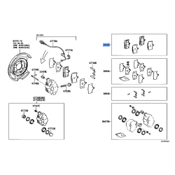 Pad Kit,Disc Brake,Rear Le
