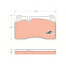 Brake Pad Set Front Vw/Touareg