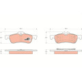 Brakepad Rr/Mini Cooper