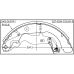 shoe kit, rear brake (with parking brake lever)