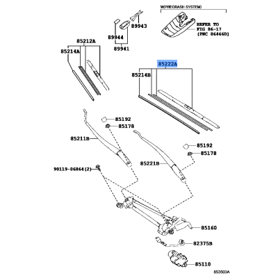 WIPER BLADE FR LH
