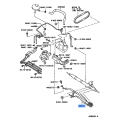 Toyota Camry Aurion HV Lexus ES240 ES350 OEM Pressure Feed Tube 44410-33182