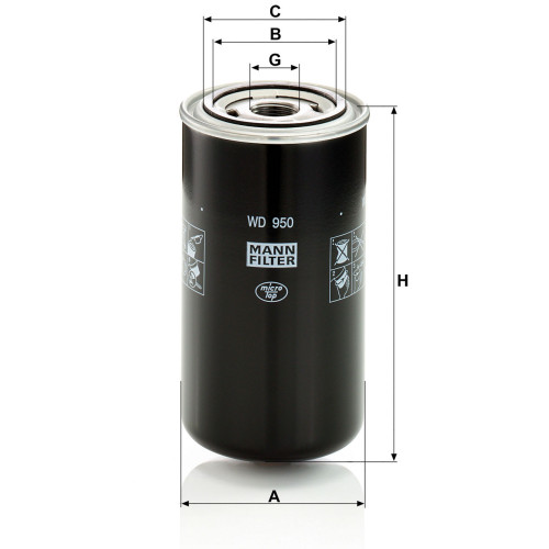 Cartridge Oil Filter