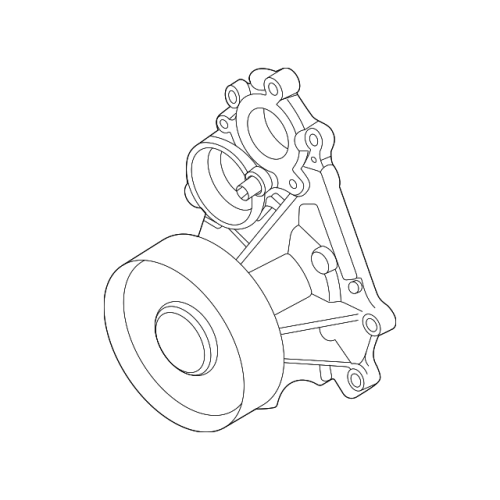 OEM Engine Water Pump for BMW X5 X6 X7 G12 G30 G15 G05 G06 G07 740i 540i 3.0T