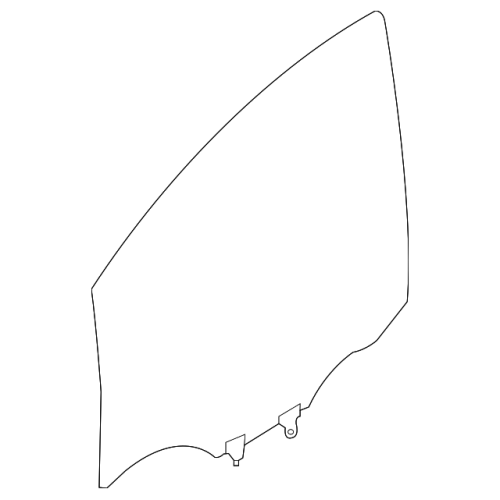 Glass Assy-Front Door Win