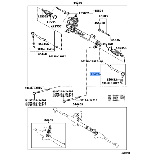 LEX-TIEROD ASSY