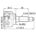 outer cv joint 19x52x24