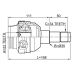 inner cv joint 22x35x34