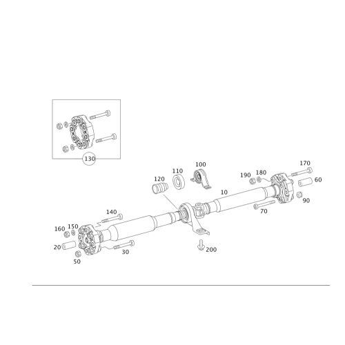 Center Bearing Support