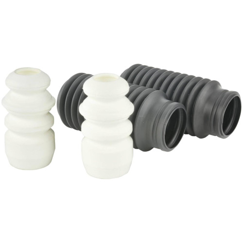 Boot with jounce bumper rear shock absorber kit