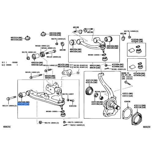 BUSH SUSPENSION ARM